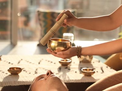singing bowls - sound therapy - body and mind healing